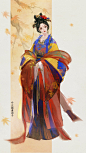 青团子插画师作品集