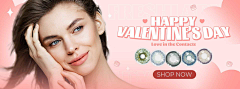 跨境小男孩采集到跨境电商-情人节Valentine's Day Banner