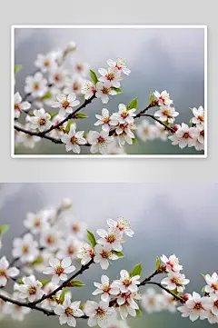 春季梨花特写壁纸图片-众图网