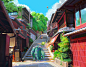 When Pixar meets Hayao Miyazak, Liang Mark : Sorry Squirrel is Blue sky studios.Just for fun!