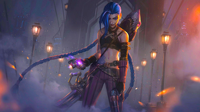 Anime 7680x4320 Jinx...