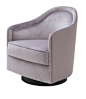 Wandsworth  Armchair  Contemporary, Transitional, Leather, Wood, Upholstery  Fabric, Armchairs  Club Chair by Carlyle Collective