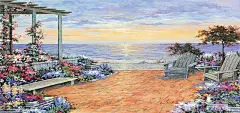 油画风景 风景 高清背景 背景 设计图片 免费下载 页面网页 平面电商 创意素材
