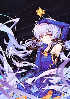 动漫人物壁纸 ·星尘 Stardust : 回复关键词“0830”可以获得本期高清封面