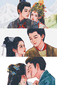 VincentBlake采集到插画 人物