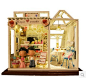 新年情人节生日礼物-DIY小屋 手工拼装模型玩具