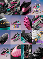 3D c4d cinema4d color Digital Art  Nike octane Render Product Rendering shoes