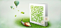 二维码,蜗牛,蒲公英,海报banner,文艺,小清新,简约图库,png图片,,图片素材,背景素材,3773760北坤人素材