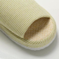 出口日本夏季凉拖情侣家居拖鞋地板条纹棉 muji无印良品风 原创 设计 新款 2013