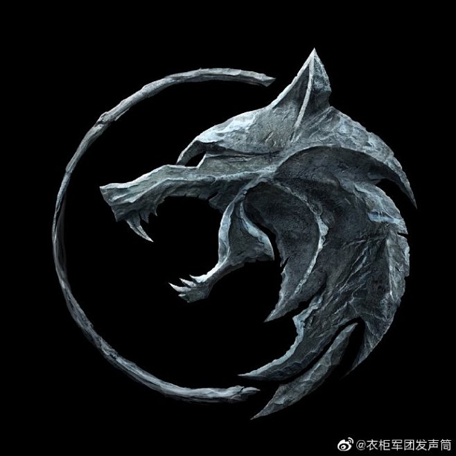 #猎魔人# 一波官方logo（怎么感觉很GOT……） Netflix 巫师3:狂猎