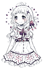 #clavies#P站画师#二次元#清新女生#插画#壁纸#少女#头像#萌#线稿