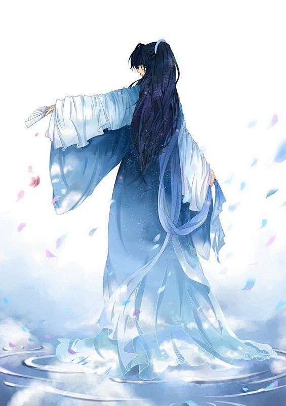 抹不去是你的背影古风插画