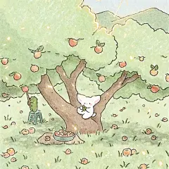 是一组温馨的插画壁纸壁纸无水印​​​