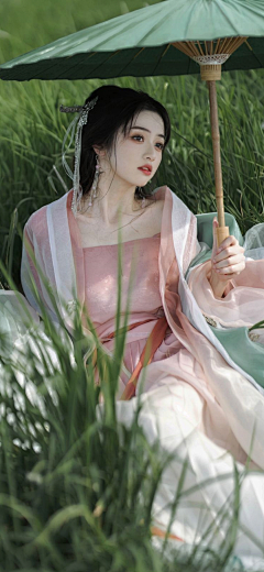 听离采集到/汉服/古风类采取图/
