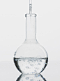 Pipette and Water in Flask