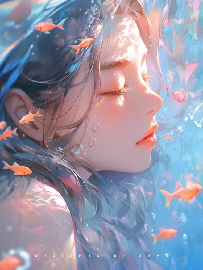 一组生动灵性AI创作欣赏 - 