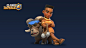 Ram Rider - Clash Royale, Brice Laville Saint-Martin : Ram Rider - Clash Royale  Concept, 3D model, Look Dev and more.
Thanks to Kalle Väisänen for the lighting.   Thanks to Antti Ripatti for his posing work.