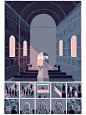 插画师分享｜Jon McNaught ｜三