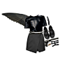 A fashion look from January 2015 featuring black wrap skirt, cage lingerie and black lace up shoes. Browse and shop related looks.