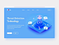 Threat Detection Technology by Nermin Muminovic for Hyper Lab on Dribbble