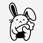 兔子我的卡瓦伊图标 UI图标 设计图片 免费下载 页面网页 平面电商 创意素材