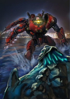 环太平洋2:起义-花瓣网|陪你做生活的设计师 | 环太平洋 q版漫画