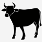 牛角食物图标_88ICON https://88icon.com 牛 角 食物 农场 奶制品 公牛 牛肉 动物