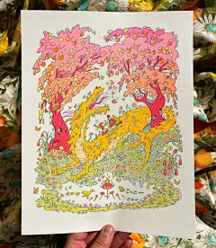 蒙纳里基采集到插画#简笔画