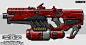 WEAP - Plasma Gun #80/210, Eldar Safin : Weapon concept-art