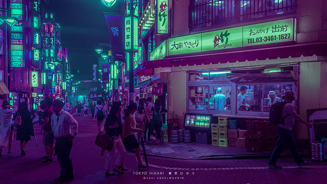 赛博朋克风摄影-东京(56图)_@Kom...