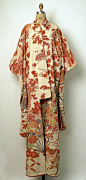 20世纪50年代的振袖和服设计