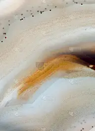 近距离观察天然玛瑙水晶表面