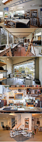 Creative Home Studio / Workspace idea: