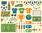 World Cup Illustrations : A project for Creative Market. Illustrations for the World Cup 2014