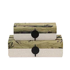 新中式侘寂风收纳盒首饰盒简约高级感设计师款家居软装饰品摆件-淘宝网