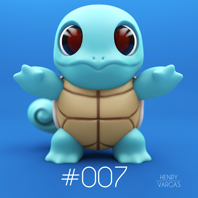 Squirtle #007, Henry...