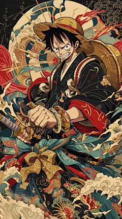 华猛采集到海贼王