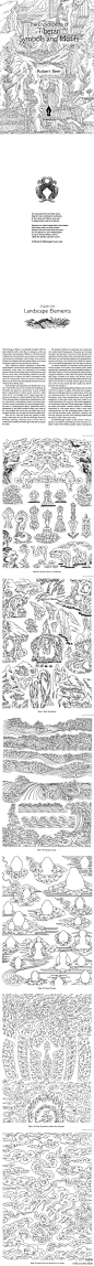 《西藏符号和图案百科全书》（The Encyclopedia of Tibetan Symbols and Motifs）书中将西藏唐卡壁画进行分解分析，分为12章节：景观元素、树与花、动物、讲道者、西藏（佛）宇宙论、手印仪轨、转轮圣王和七个宝藏、吉祥符合、珠宝法器、利器之轮、花纹图案等。链接: O网页链接 密码: xlrm ​​​​