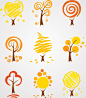 Autumn Tree Vector Illustrations (Free) | Free Vector Archive