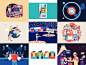 Animated best nine 2019 motion 2019 best nine animation gif motion design sho studio illustration sail ho studio