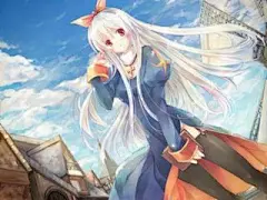 白发红眼的动漫人物_360图片