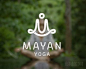 Mayan Yoga瑜伽会所logo设计