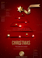 创意圣诞节海报_PSD：(1024×1388)