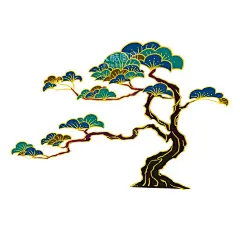 迎客松  - 源文件下载【酷图网】迎客松,手绘松树,山松手绘,松枝,松叶,水墨松树,迎客松插画,