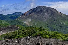 从南嘉山看昭苏山
