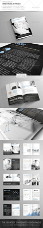 Brochure 20 Pages Print-Series #3 - GraphicRiver Item for Sale