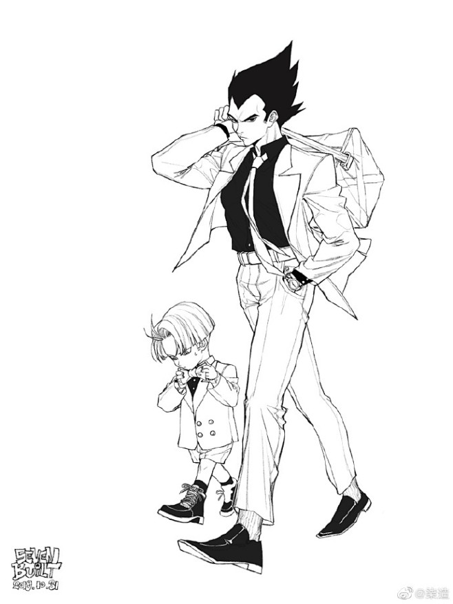 #龙珠##同人# 整完 ​​​​