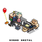 Pixel perfect: the story of eBoy : Pixel perfect: the story of eBoy
the 8-bit revolution started here
Amar Toor


 




Wedding, despite what its name may suggest, is not a very pretty part of Berlin. It’s drab,...