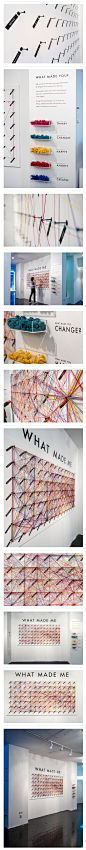 WHAT MADE ME Interactive Public Installation on Behance