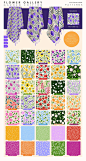 Flower Gallery Garden Edition Digital Clipart Individual PNG Files Wedding Hand Painted Graphic Set Digital Papers Flowers Leaf image 4